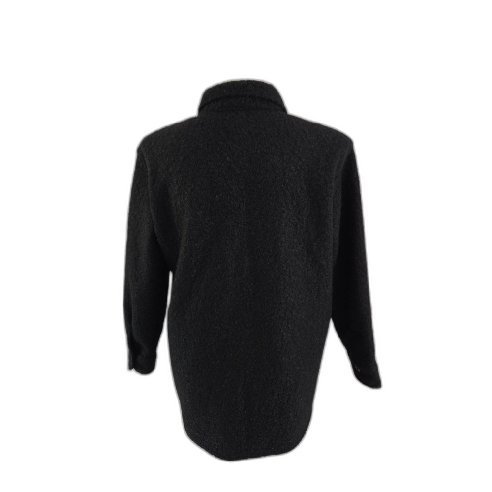 ecothread Boucle Shacket Women XL Grey NWT - Picture 3 of 6